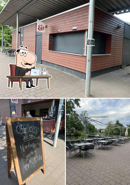Schwahnenweiher Terrasse