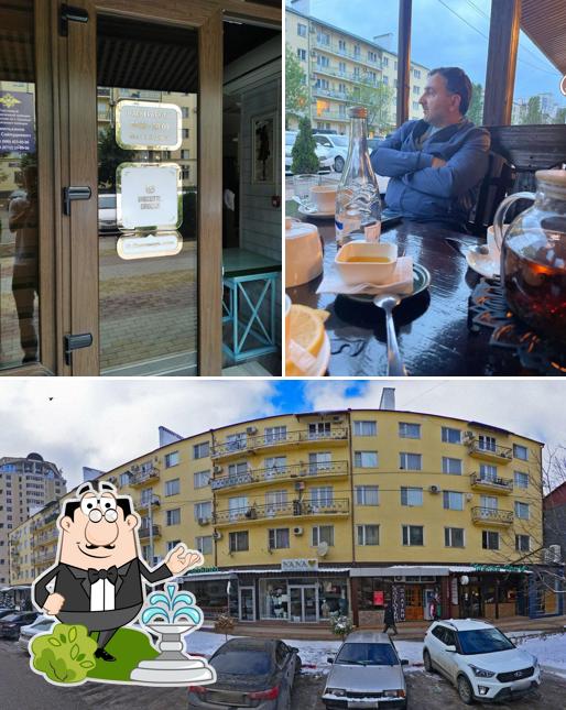 Посмотрите, как "Бискотти" выглядит снаружи