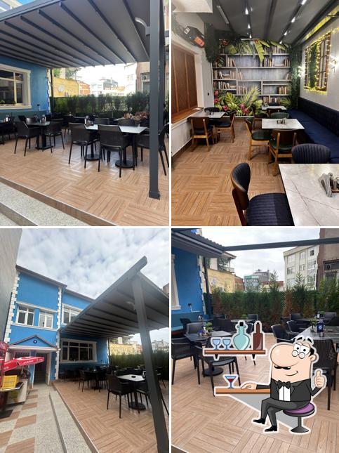 mavi köşk bahçe cafe restaurant