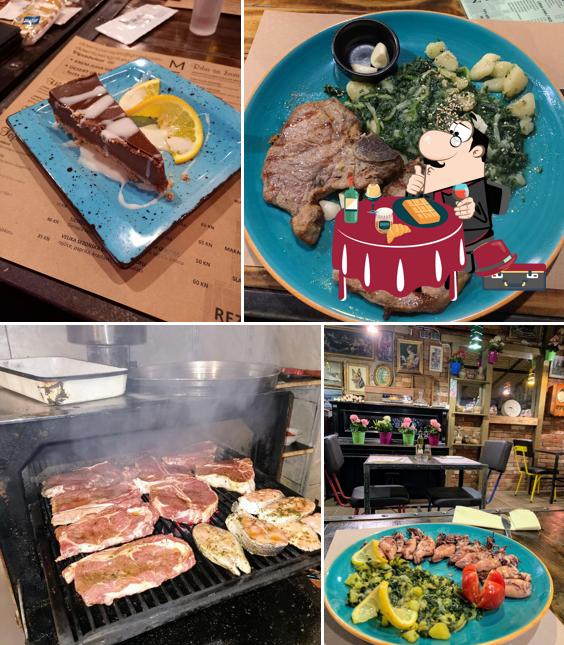 Downtown Grill Split steak & seafood