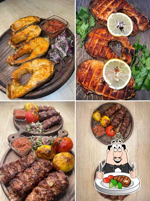 Стейк в "Шаурма Цезарь"