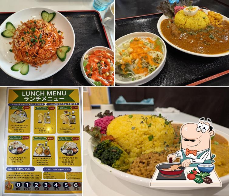 スパイシーカレーSUNS & アサイーボウル