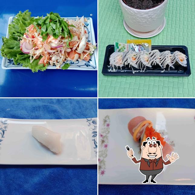 บ้านภูผา ซูชิ ซาซิมิ แซลมอล