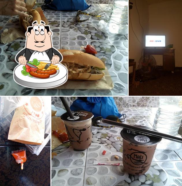 Coffee, tea and sandwich ข้าวจี่ปาเต้แซ่บ สาขาปากซัน