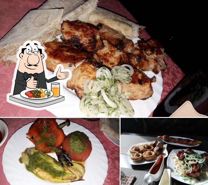 Блюда в "Багратионе"