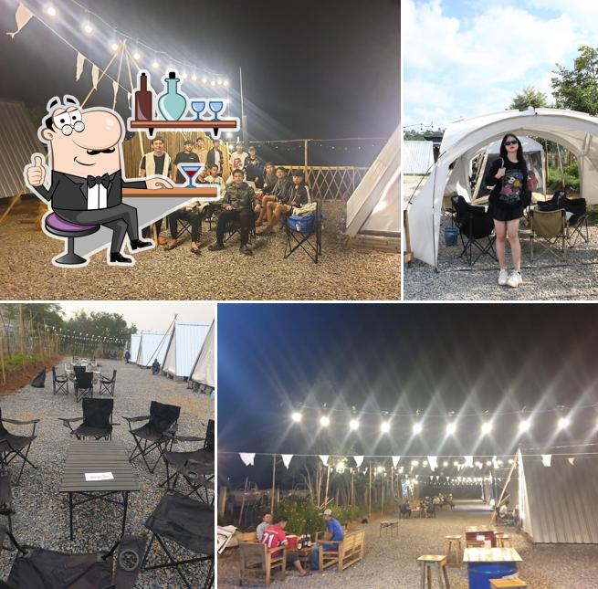 ຮ້ານນັ່ງຫຼິ້ນ The camping