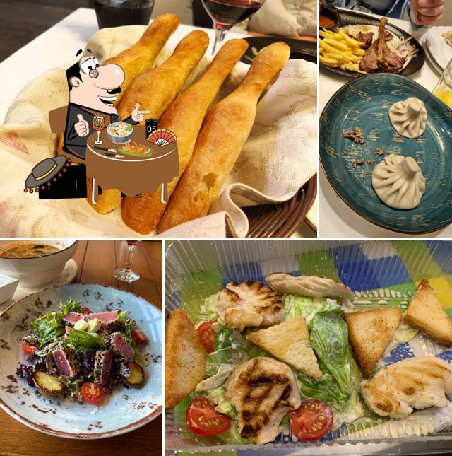 Еда в "Добром грузине"