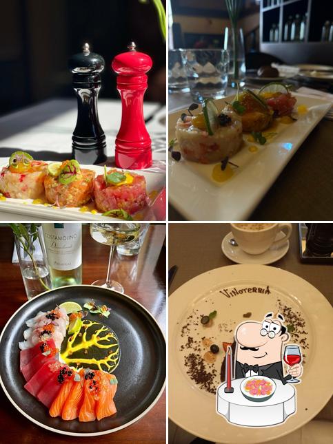 Тартар из тунца в "Винотеррия"