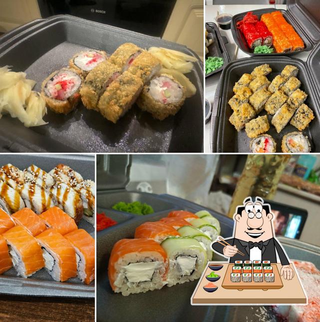 В "Моккано" подают суши и роллы