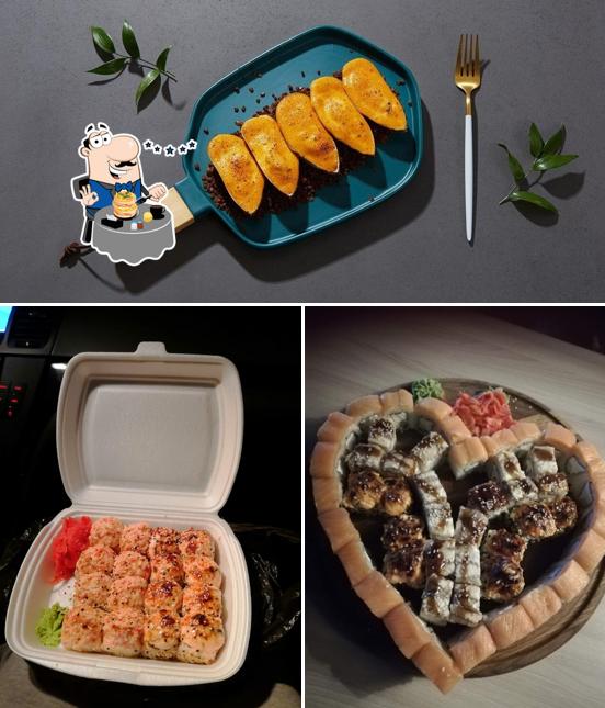 Еда в "Рисе&Рыба"