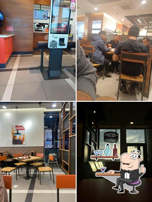 Интерьер "Бургер Кинг"