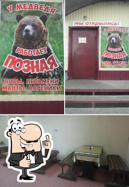 У медведя