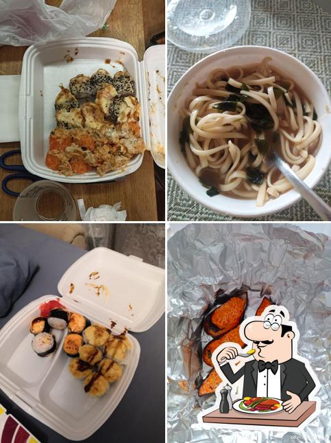 Блюда в "Суши Wok"