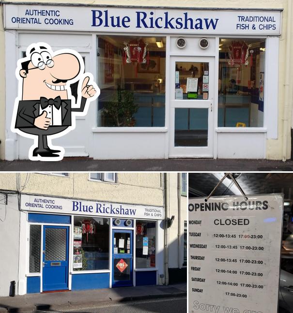 The Blue Rickshaw