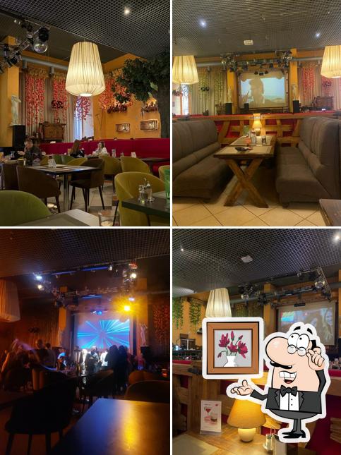 Посмотрите на внутренний интерьер "Кружка"