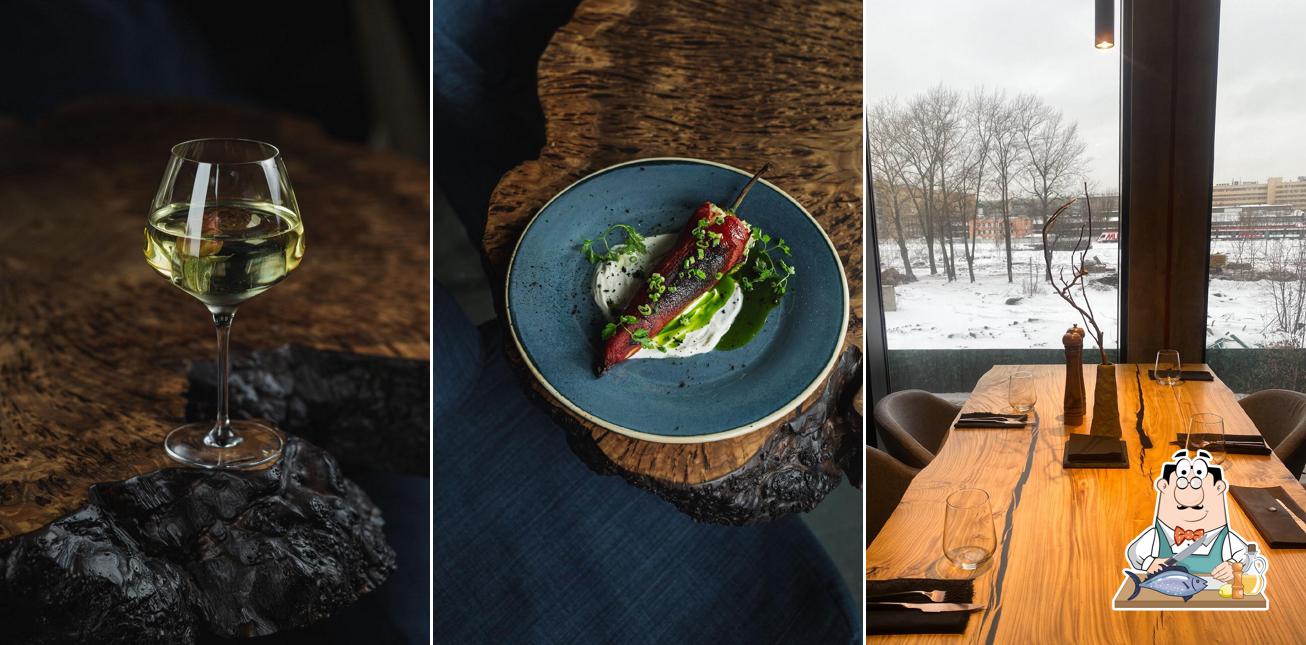 Лосось гриль в "Ogorod"