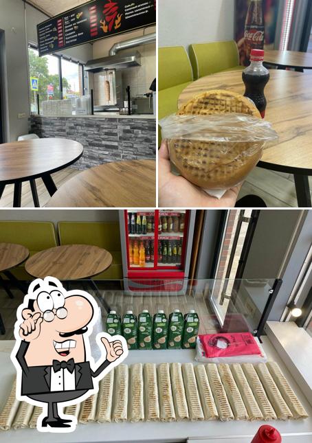 Интерьер "Шаурма и точка"