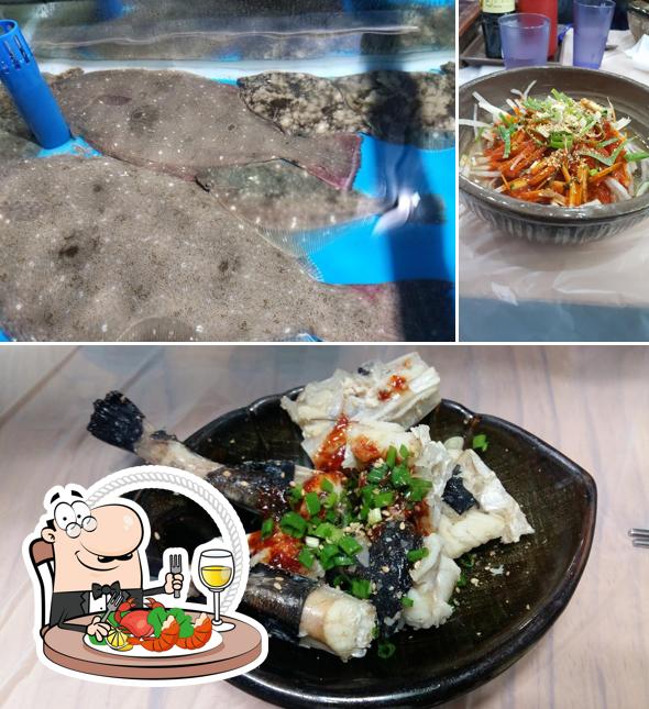 동해안참가자미횟집