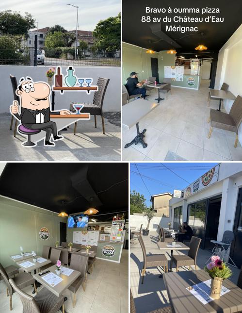 Oumma pizza Mérignac restaurant