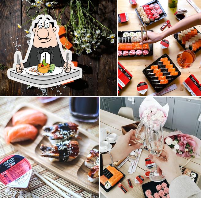 Блюда в "Суши-Маркет"