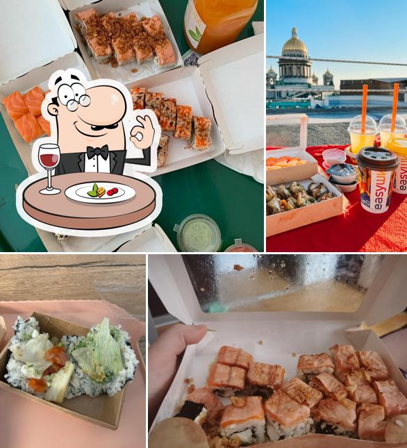 Еда в "Изи суши"