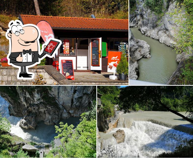 Bill Bo Kiosk am Lechfall