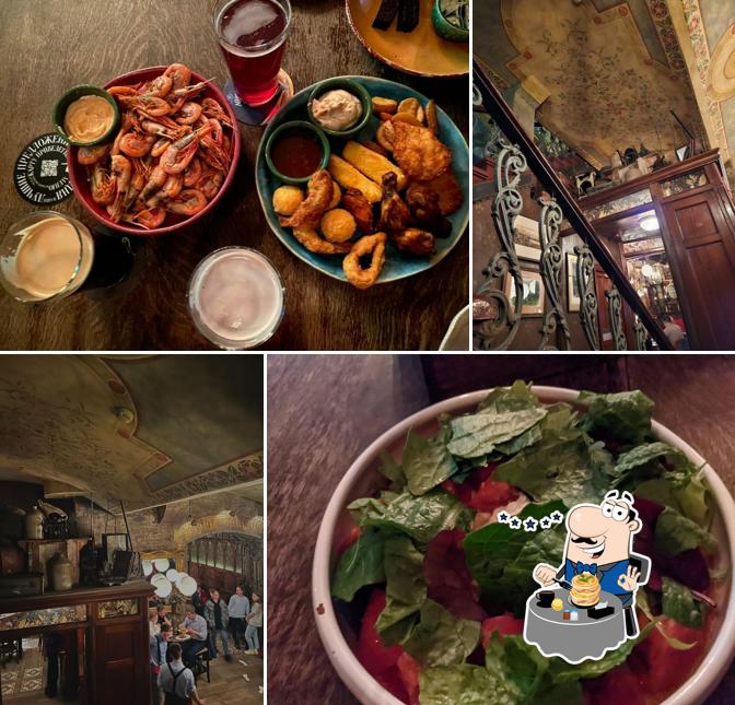 Еда в "The Black Swan"