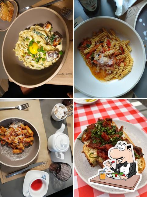 Еда в "Остерия Ла Брусчетта"