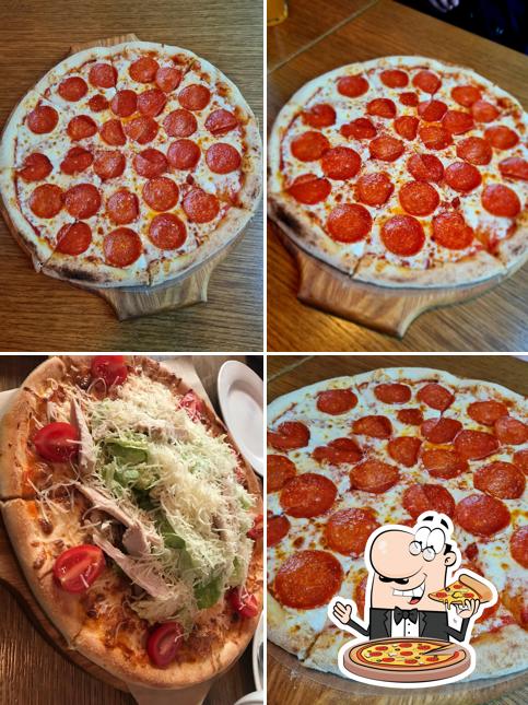 Закажите пиццу в "Кофейне Cubby"