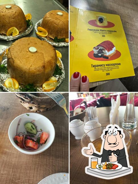 Блюда в "Короне"