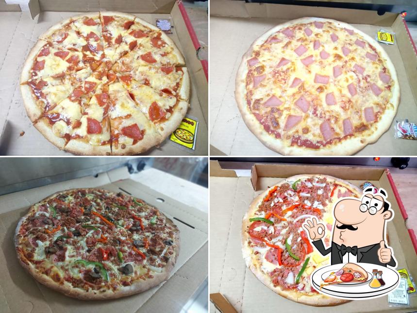 Toninos pizza...