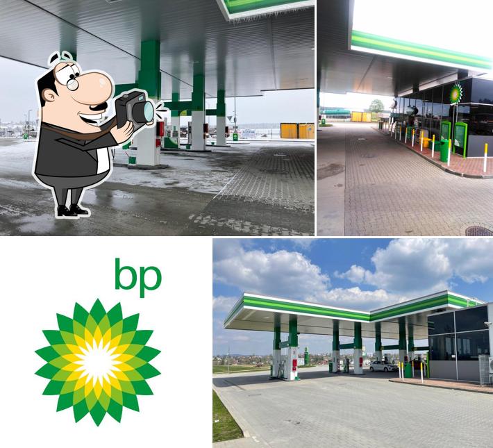 Stacja paliw bp