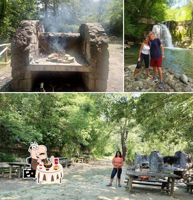 Area Barbecue- Cascata di Casanova/ Area Picnic / Area attrezzata Barbecue