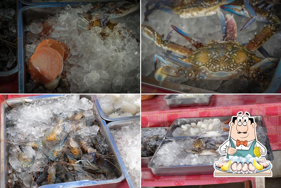แก่นจันทร์เนื้อย่าง-แจ่วฮ้อน นางรองสาขา เฮียอ๊อด