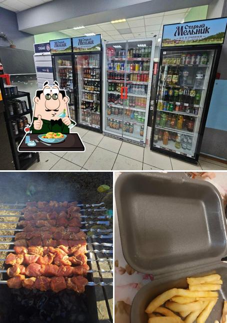 Мясо на углях