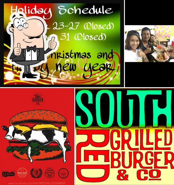 South RED Grilled Burger