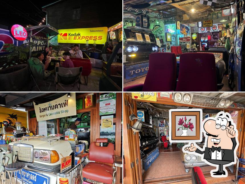 ล้อหนามคาเฟ่ (DirtWheelsCafe Burger&Drink&Cannabis ChiangkhanRiverside9.5) เชียงคานริมฝั่งแม่น้ำโขงซอย9.5