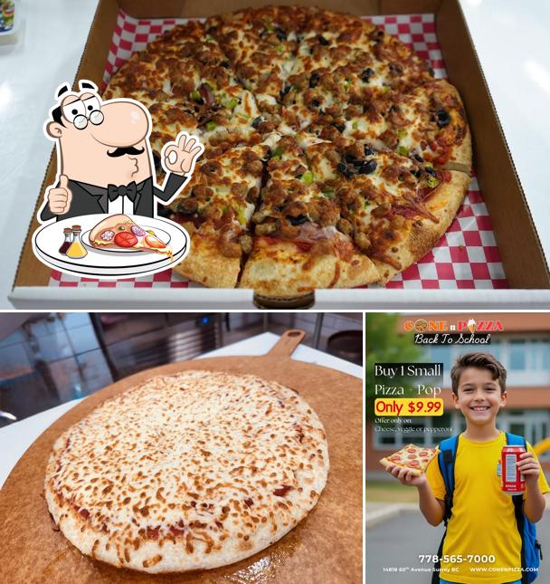 Cone N Pizza I Pizzas I Ice Creams I MilkShakes I Oreo shake I Wings I Fish PAKORA I Best Pizza in Surrey