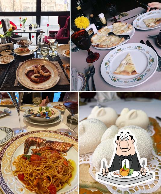 Еда в "Ресторане Палаццо Дукале"