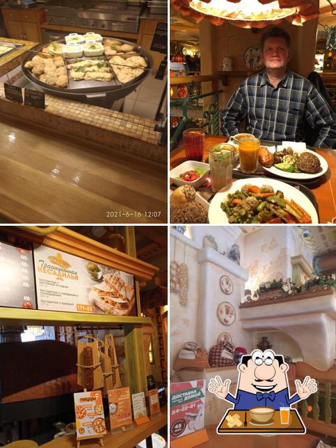 Еда в "Мандариновом Гусе"