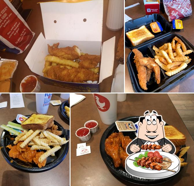 Zaxbys Chicken Fingers & Buffalo Wings