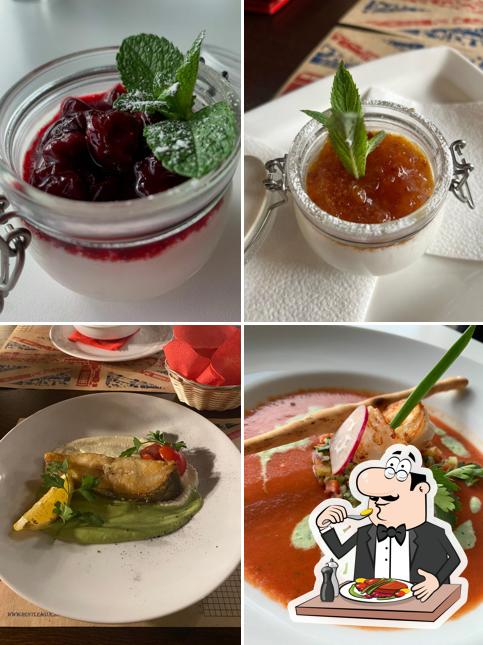 Блюда в "Бульдоге"