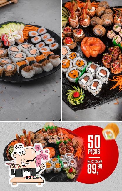 Amu Sushi Timóteo/ Atendimento presencial/Delivery de sushi em Timóteo e Coronel Fabriciano/Rodízio de sushi/Porçõe