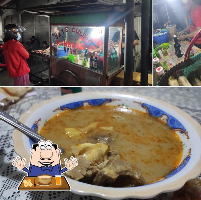 Sate gule kambing ayam buduk