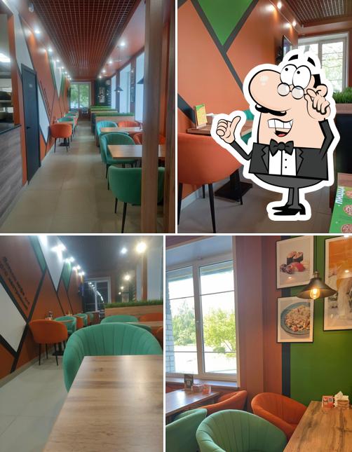 Интерьер "АвтоСуши АвтоПицца"