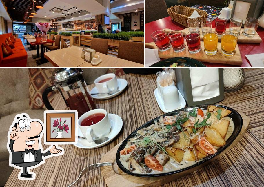 Интерьер "Ресторана Дрова"