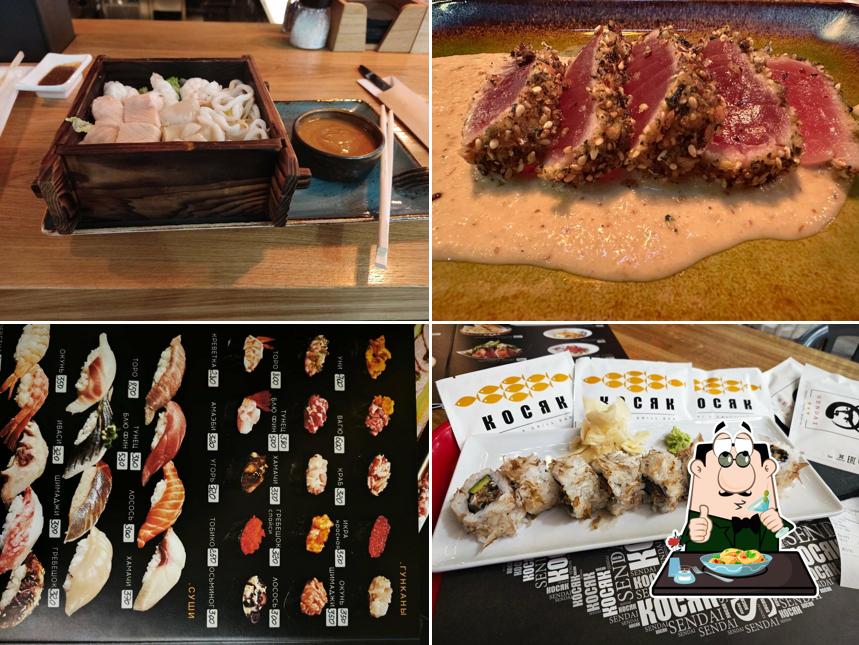 Еда в "Косяк Sendai"