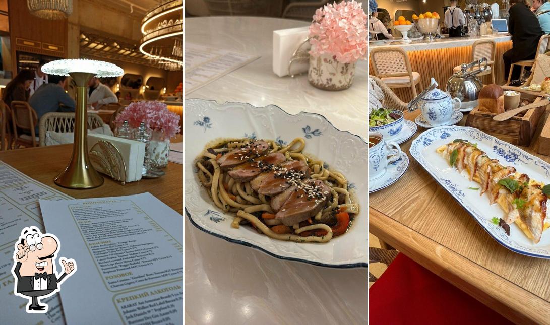 Посмотрите на внутренний интерьер "Madame Zhu"