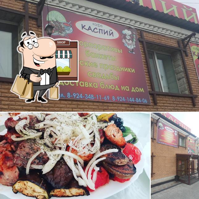 Внешнее оформление "Кафе Каспий"