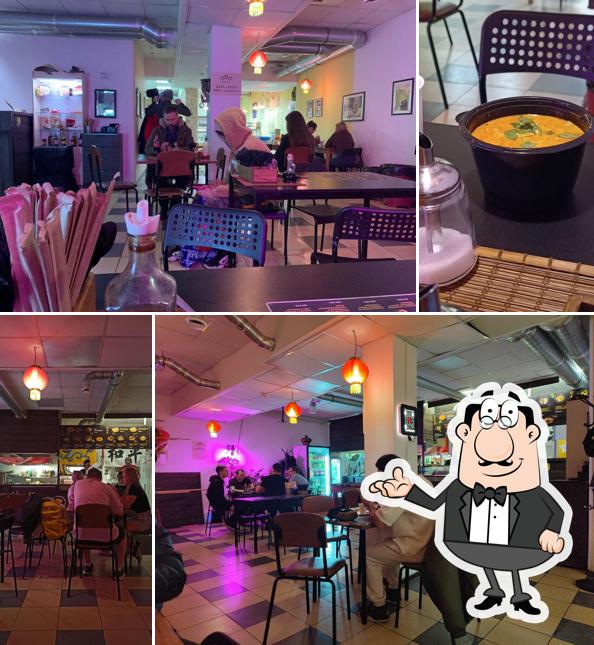 Интерьер "Лапшичная У"